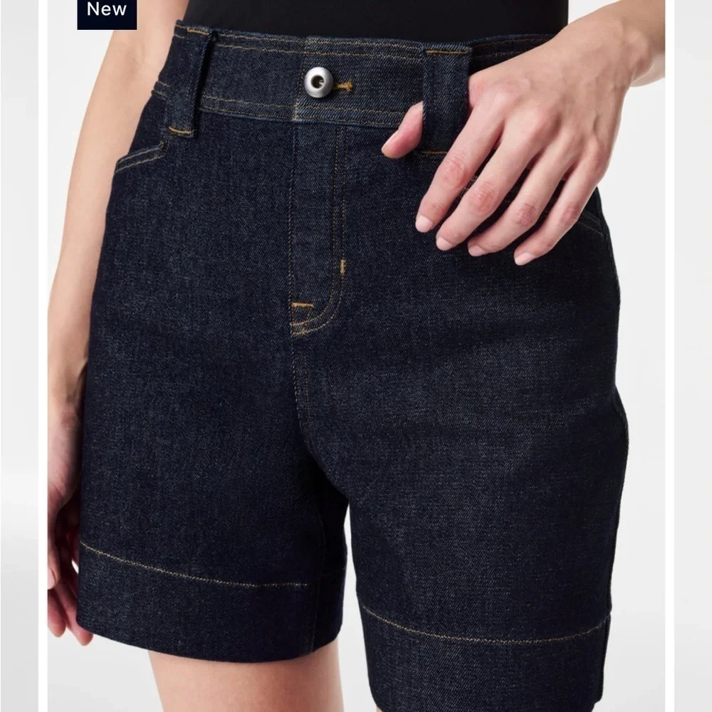 Spanx Denim Trouser Short, 6